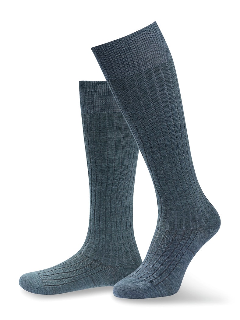 4-Seasons Aktivstrumpf 2er-Pack Jeansblau