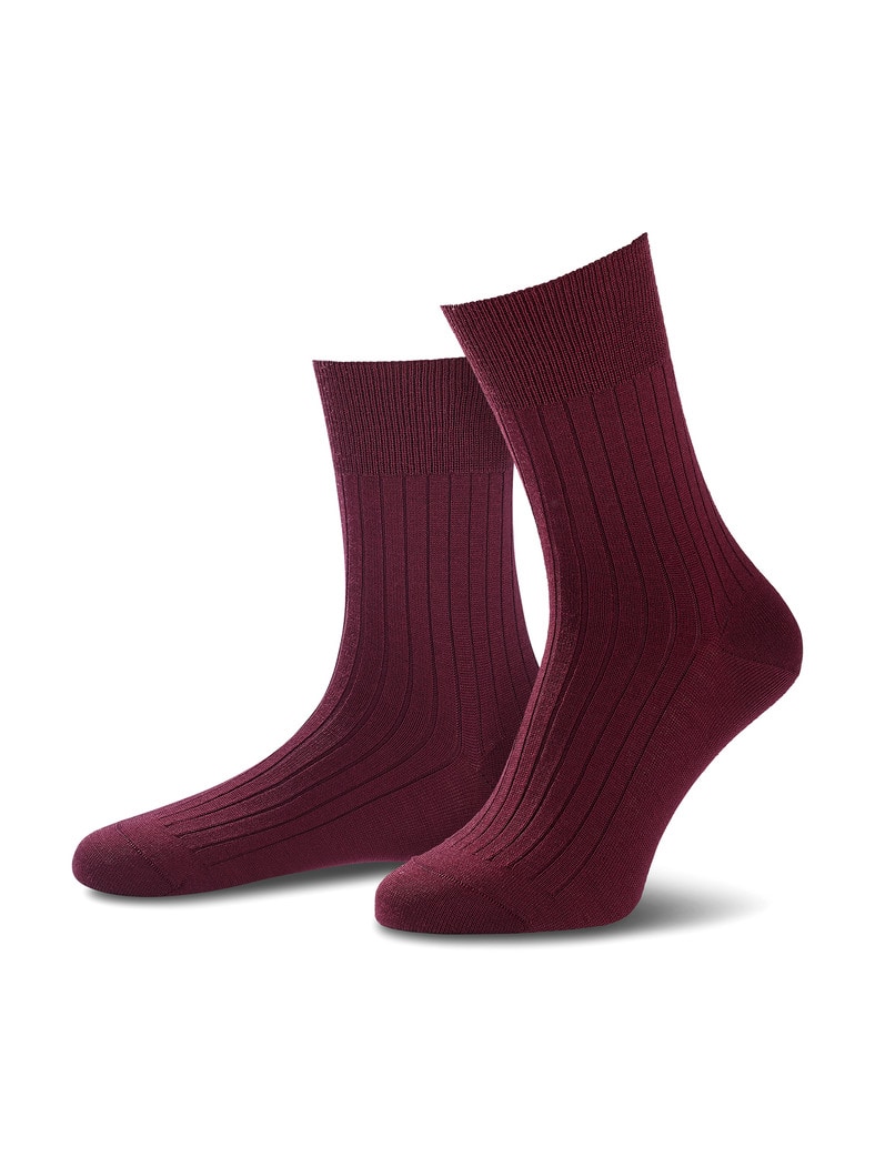 4-Seasons Aktivsocke 2er-Pack Bordeaux