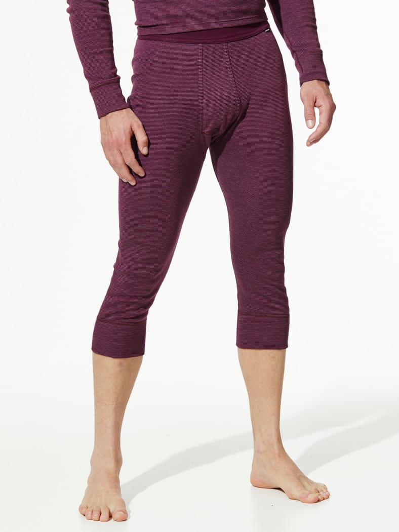 Thermo-Kniehose 2er-Pack Bord. Gestreift