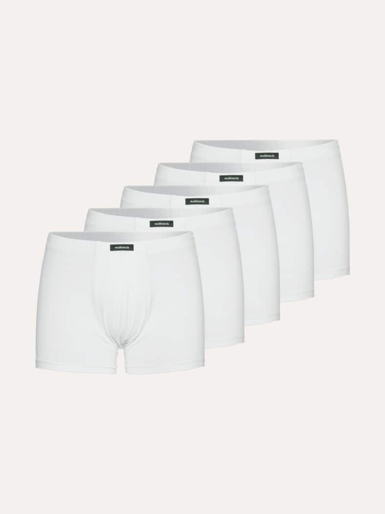 Baumwoll-Pants Everyday 5er Set weiß