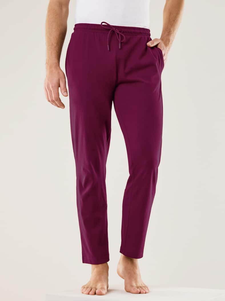 24/7 Hose lang Burgund