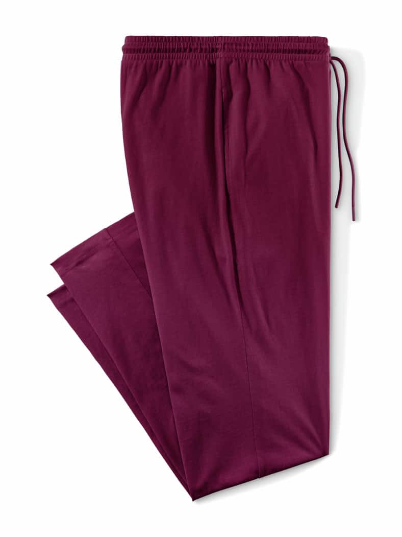 24/7 Hose lang Burgund