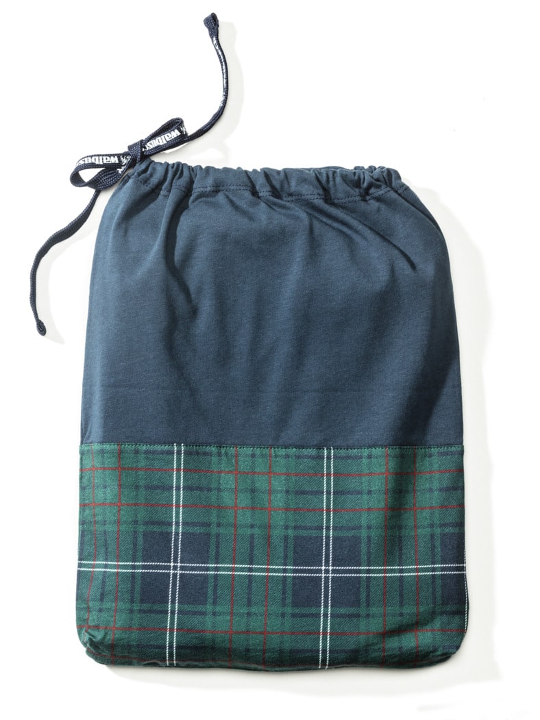 Tartan Pyjama Marine/Grün