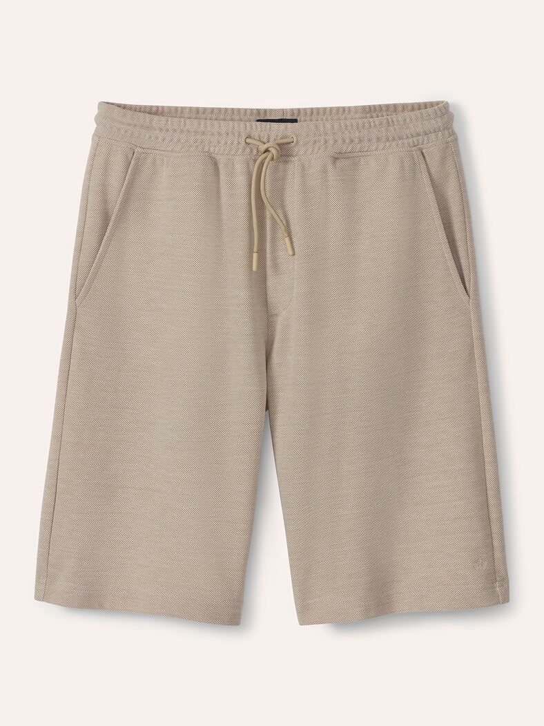 Freizeitshorts Extraglatt Sand