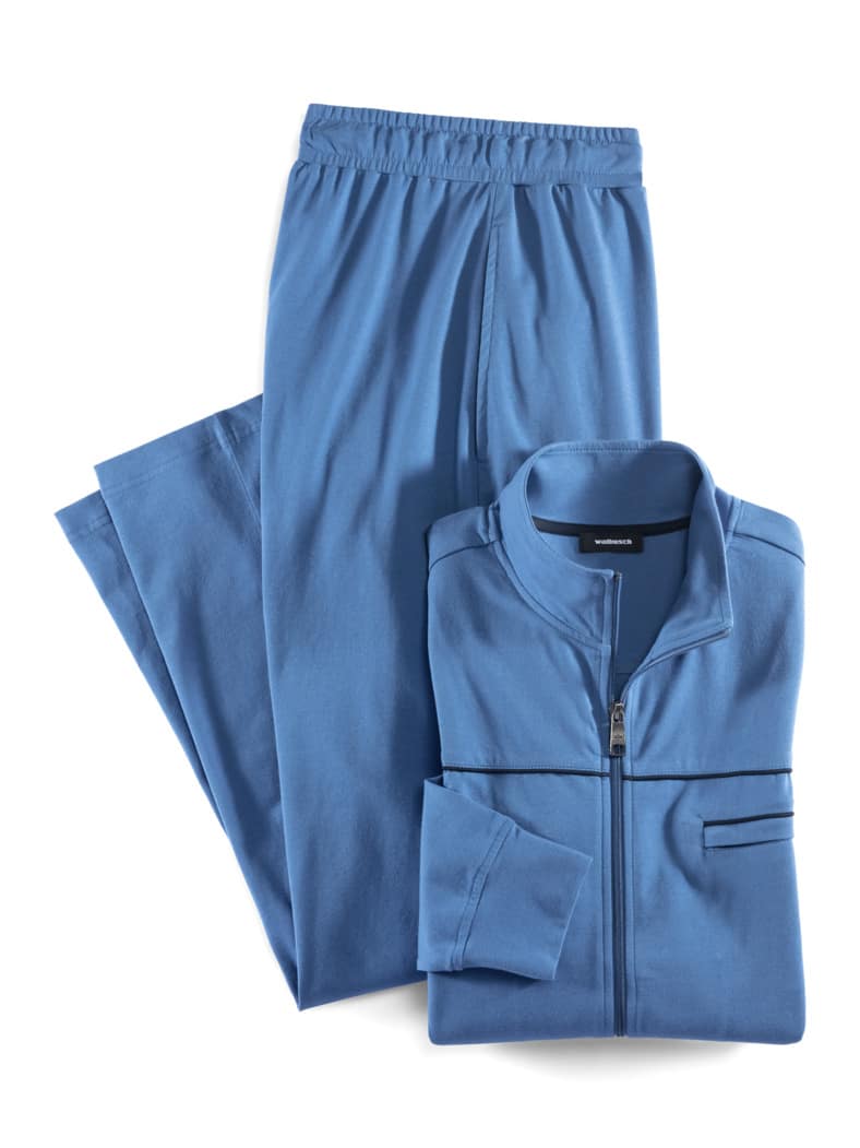 Freizeitanzug Sommerleicht Stahlblau