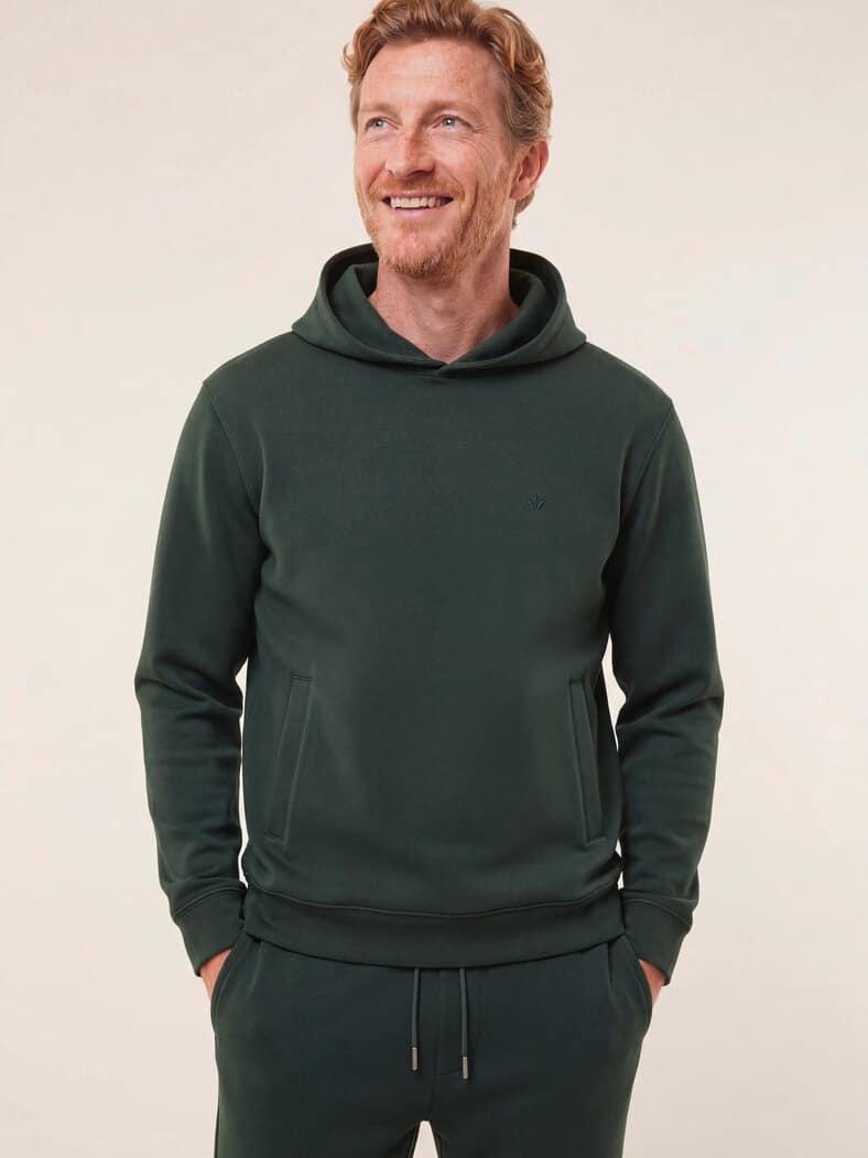 Sweatshirt mit Kapuze Grün