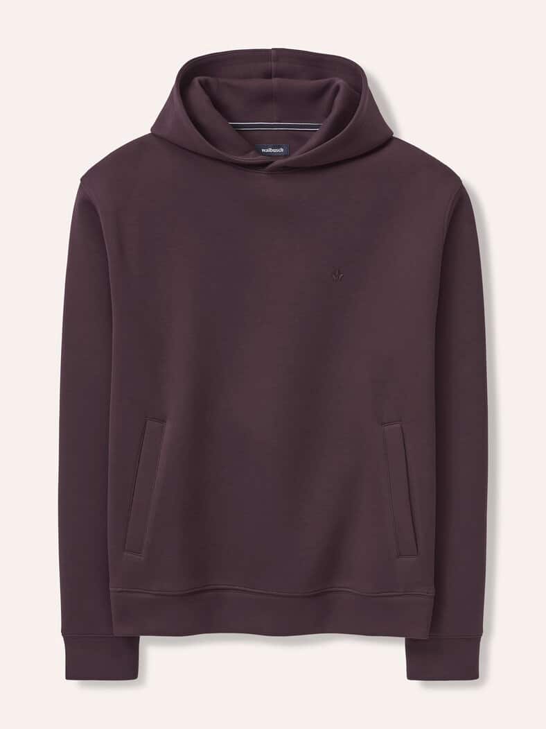 Sweatshirt mit Kapuze Bordeaux