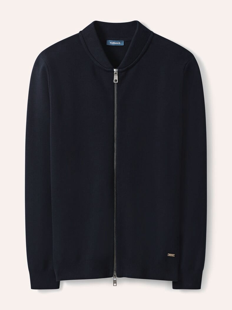 Milano Zip-Jacke Navy