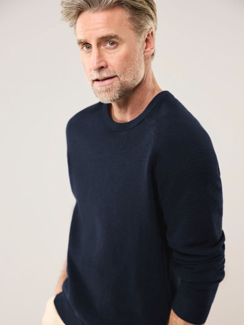 Ottoman Pullover Marine