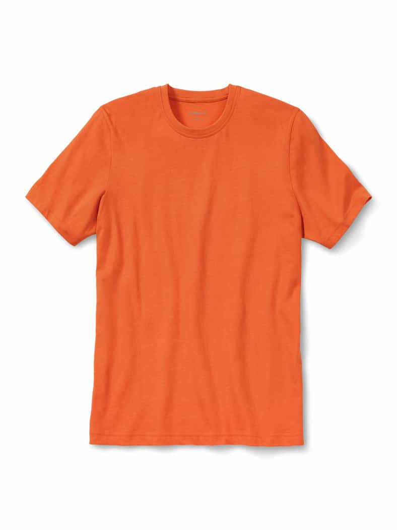 T-Shirt Rundhalsausschnitt Orange