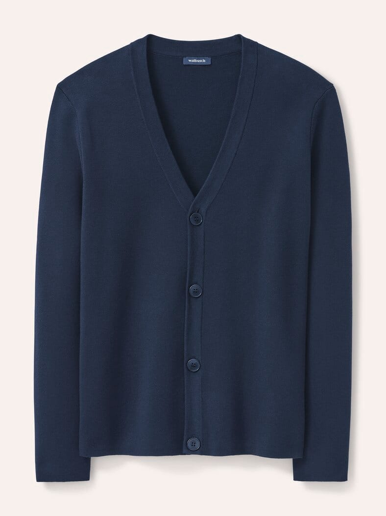 Milano Cardigan mit Baumwolle Marine