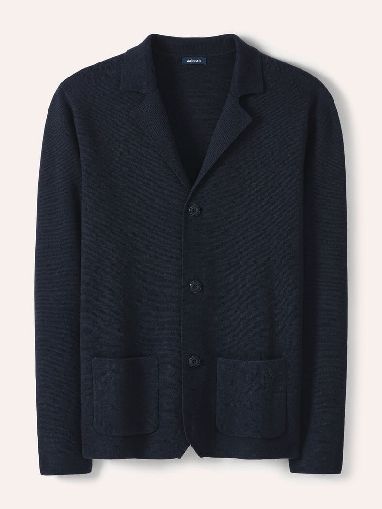 Milano Rib Blazer Navy