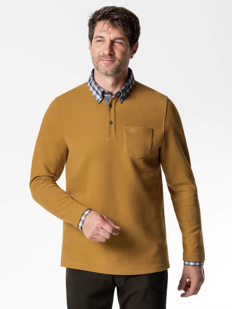 Hemdpullover 2 in 1 Safran