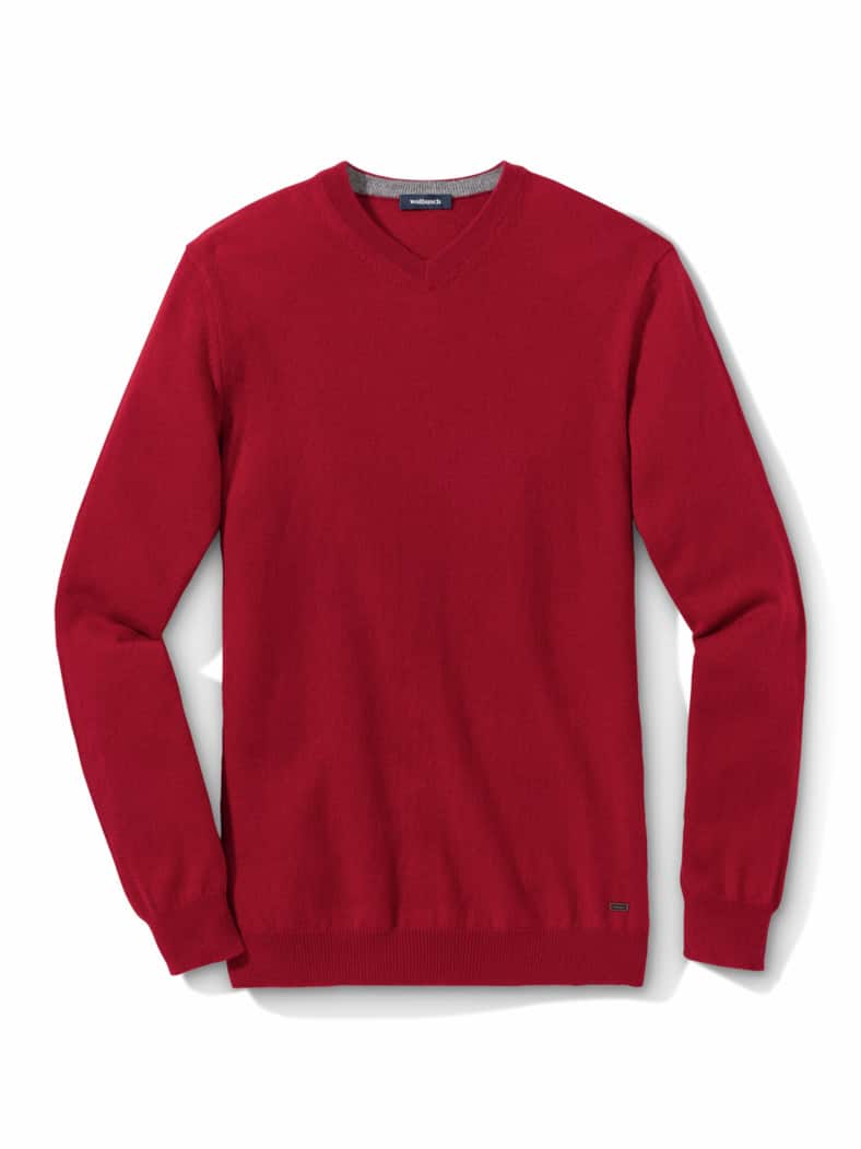 Premium Cashmere-Pullover Rot