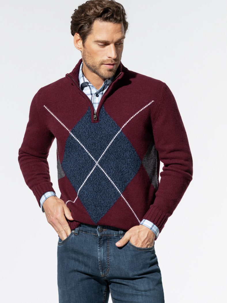 Intarsien-Troyer Bordeaux