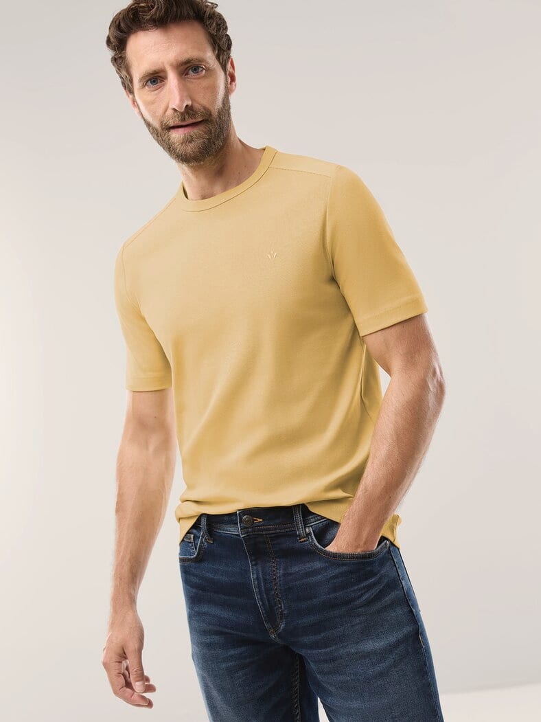 Das zu schade für drunter-Shirt Gelb