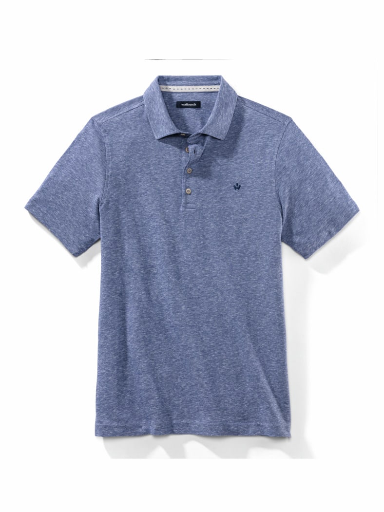 Cottolino Hemdenpolo Jeansblau