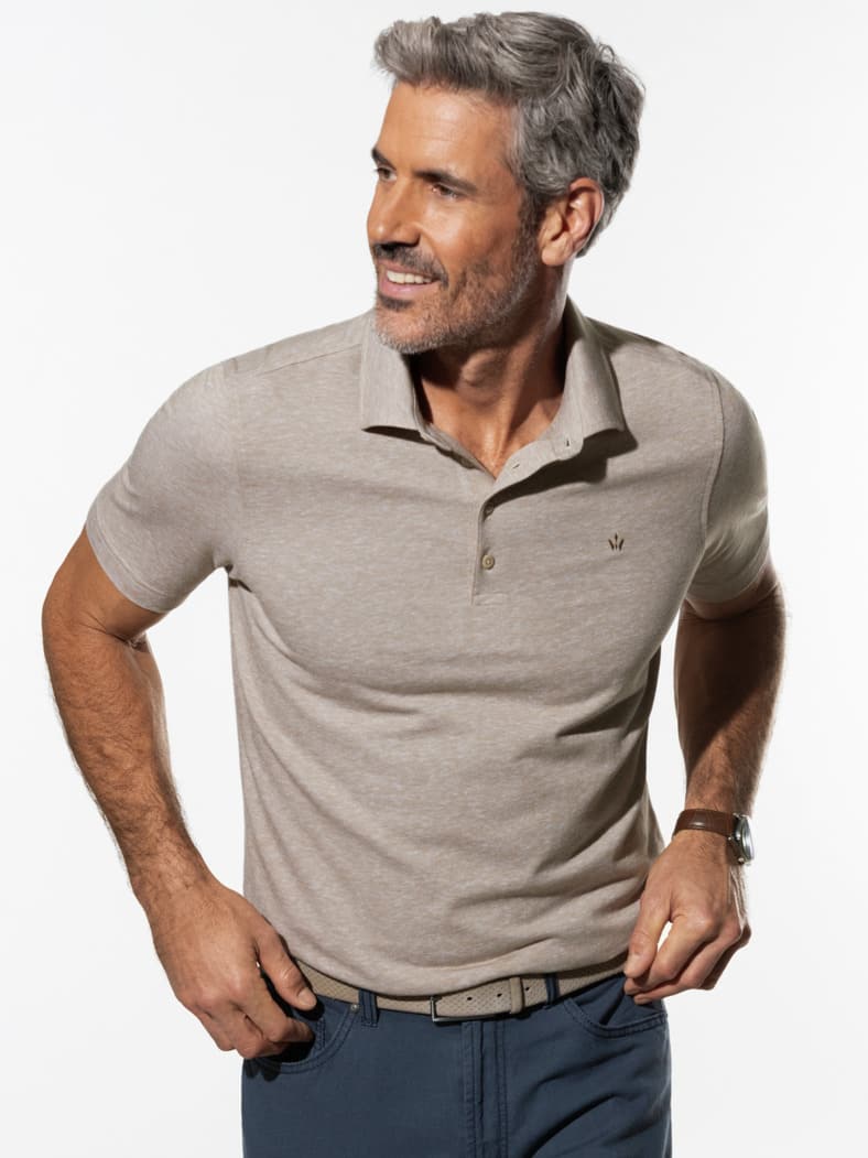 Cottolino Hemdenpolo Safari Beige