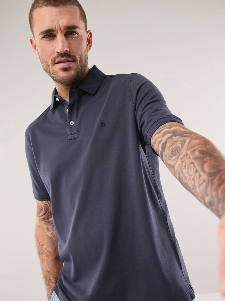 Überfärber Polo Marine