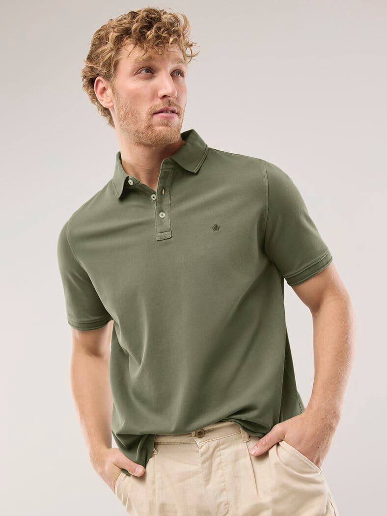Überfärber Polo Khaki