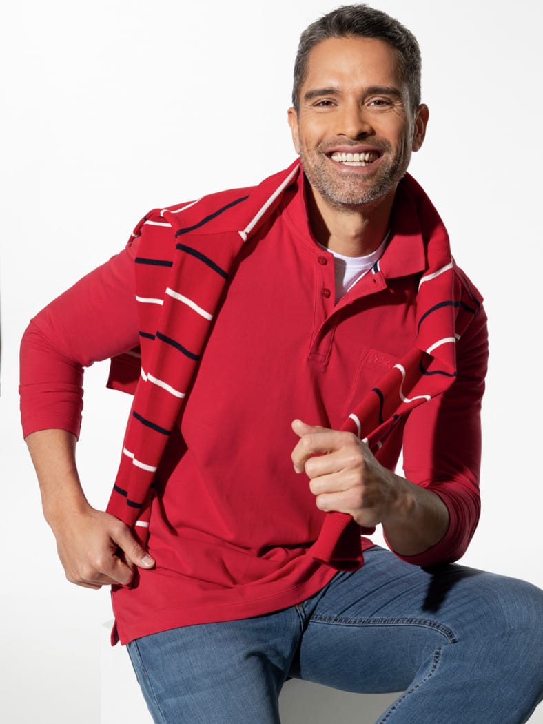 Pique-Polo Pima Cotton Rot