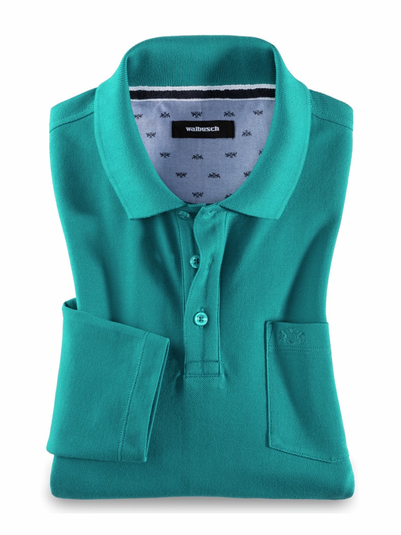 Pique-Polo Pima Cotton Lagune