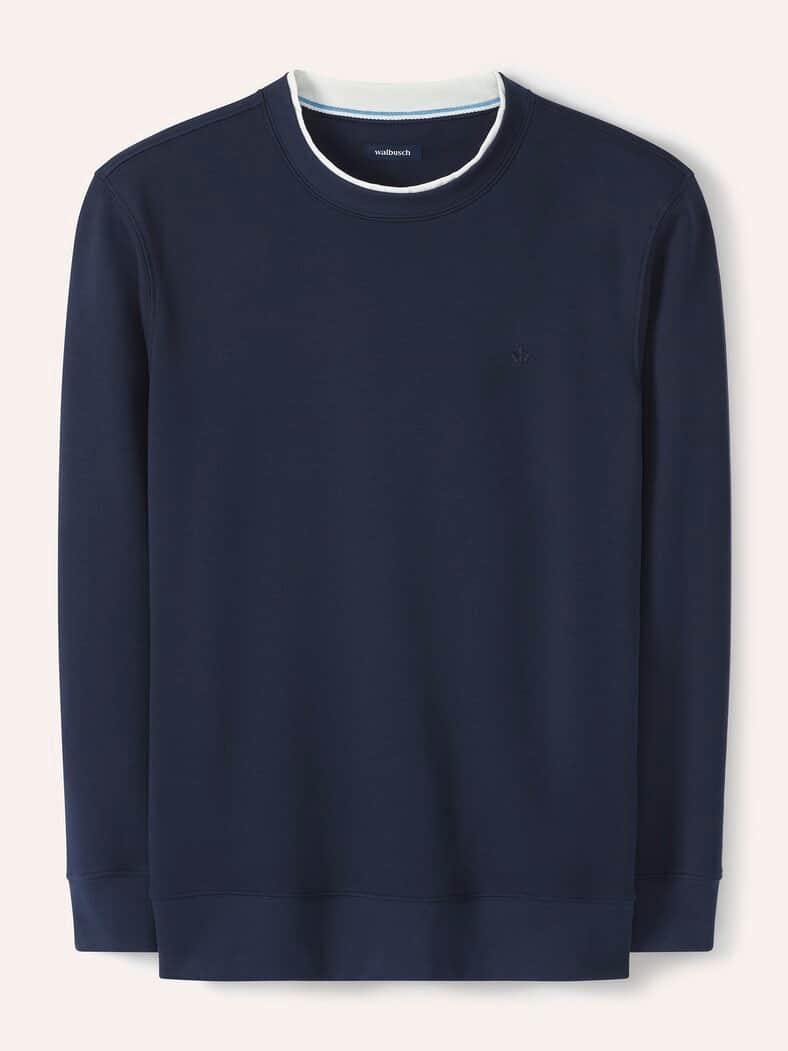 Leicht-Sweatshirt Marine