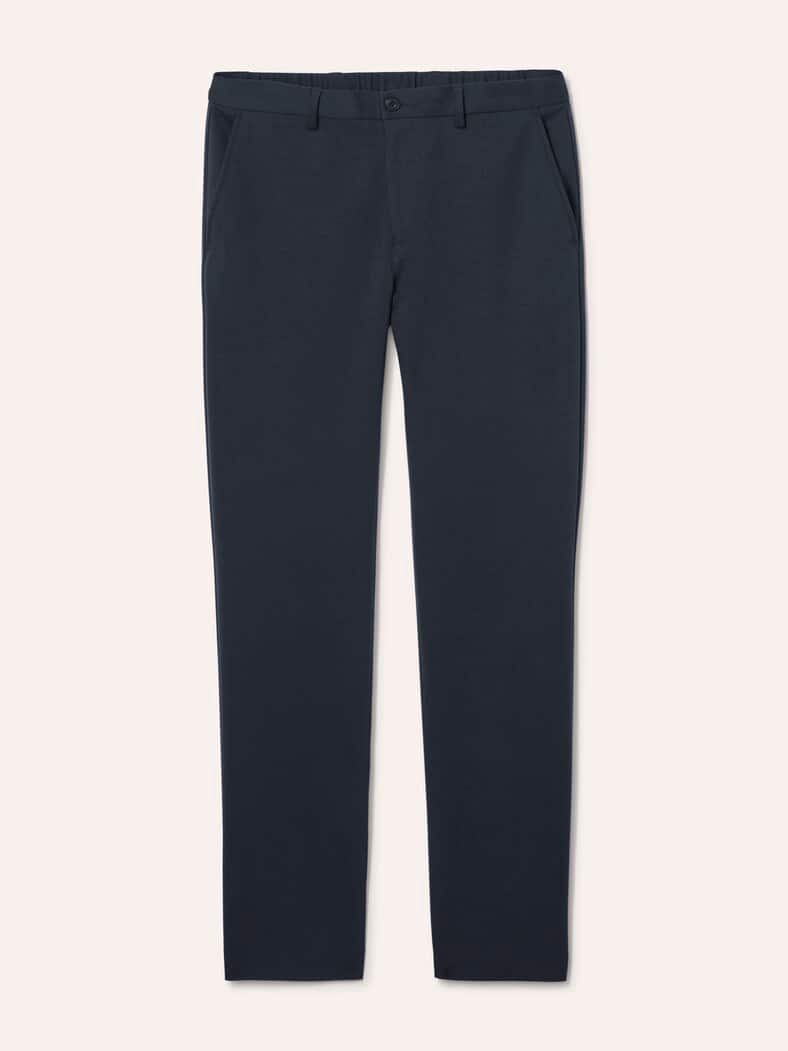 Chino aus elastischem Material Marine