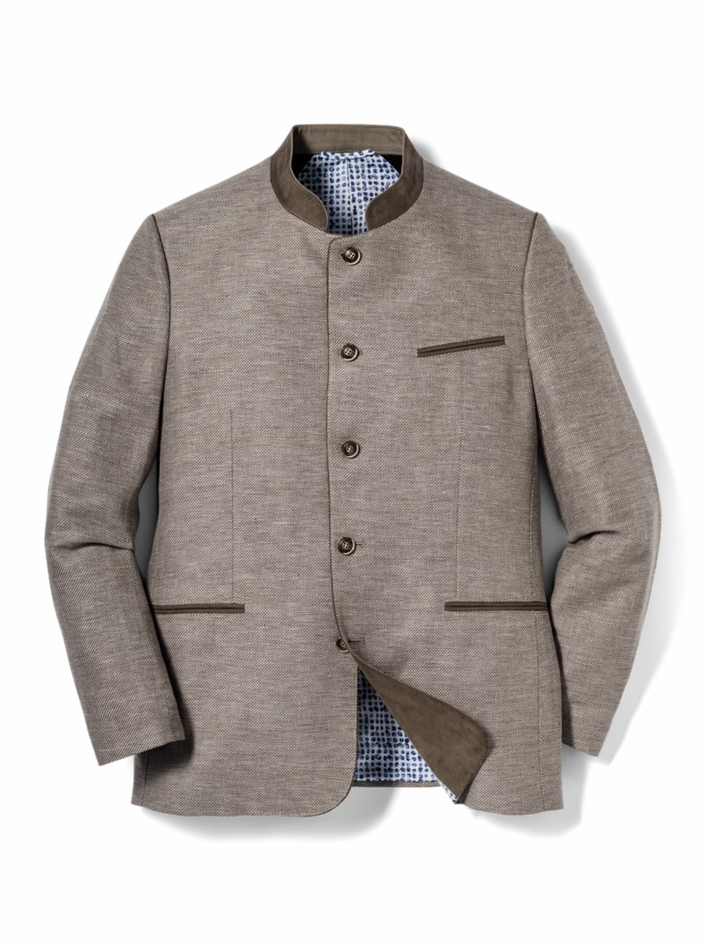 Reiseleinen-Janker Beige