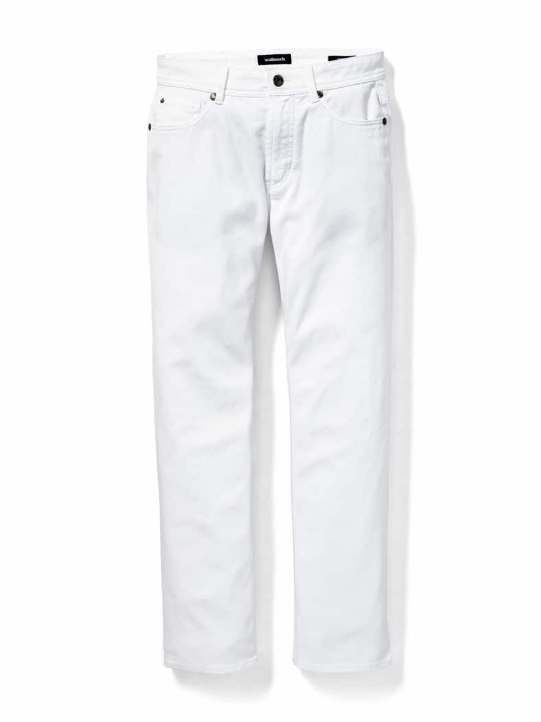 Jeans Sattlerstich White
