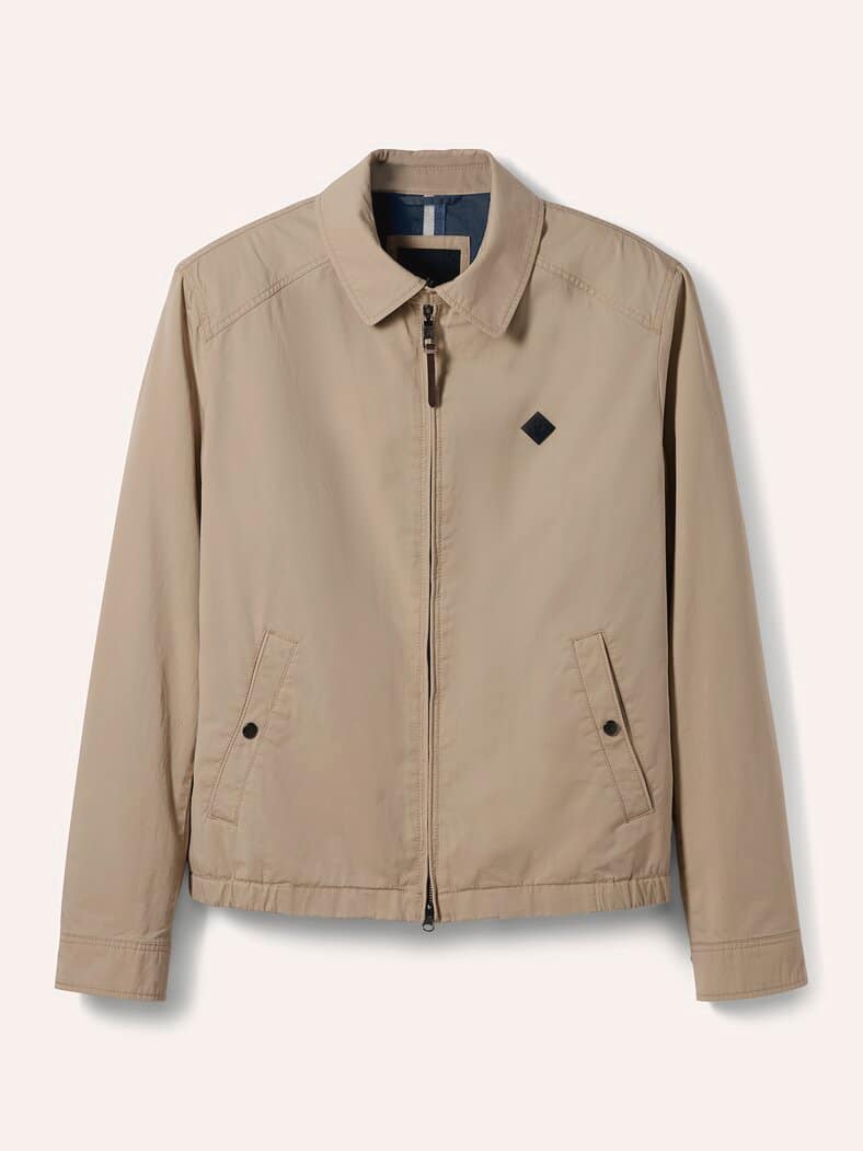 Baumwoll Blouson Beige