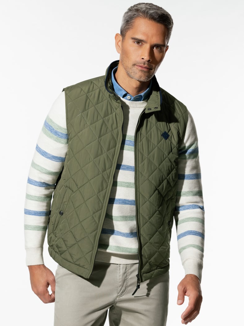 Ultrasonic Leichtsteppweste Salbei