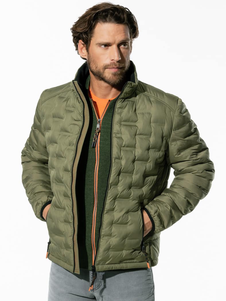 Klima-Leichtsteppjacke Oliv
