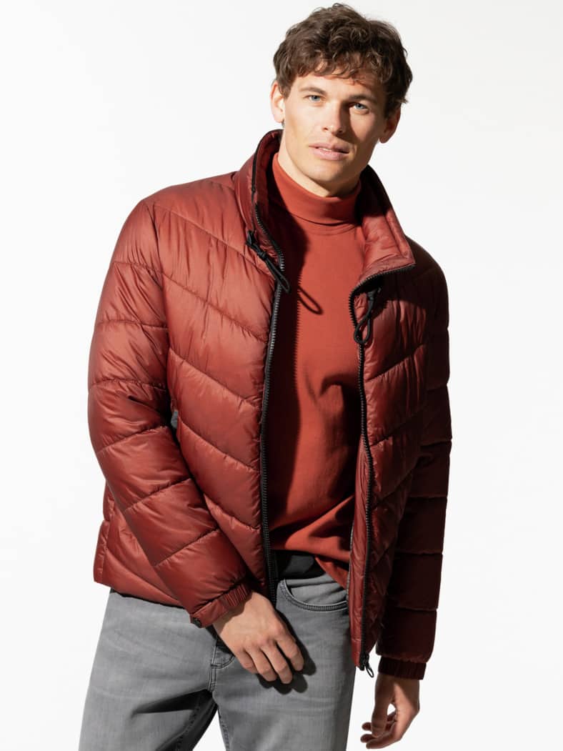 Ultraleicht Thermo-Steppjacke Zimt