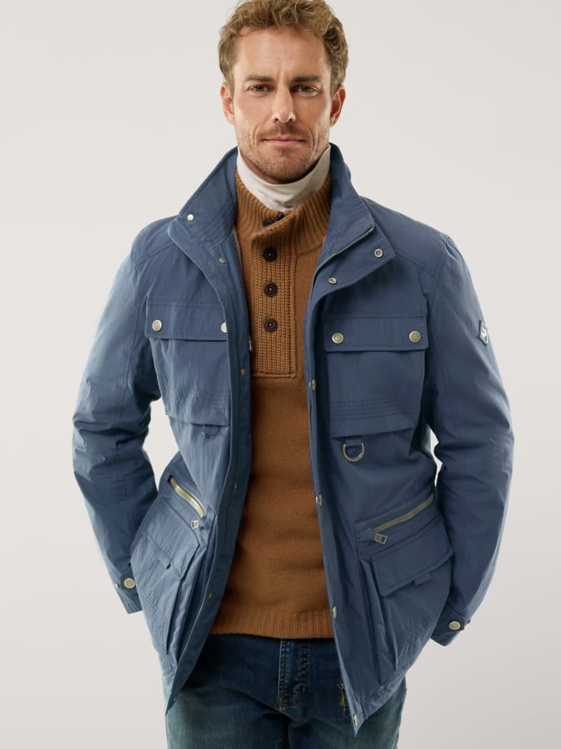 Aquastop Traveller Jacke Marine