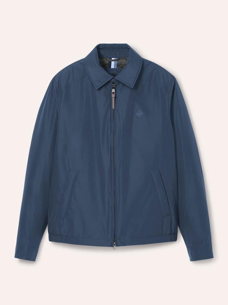 Wasserabw. Blouson aus Microfaser Marine