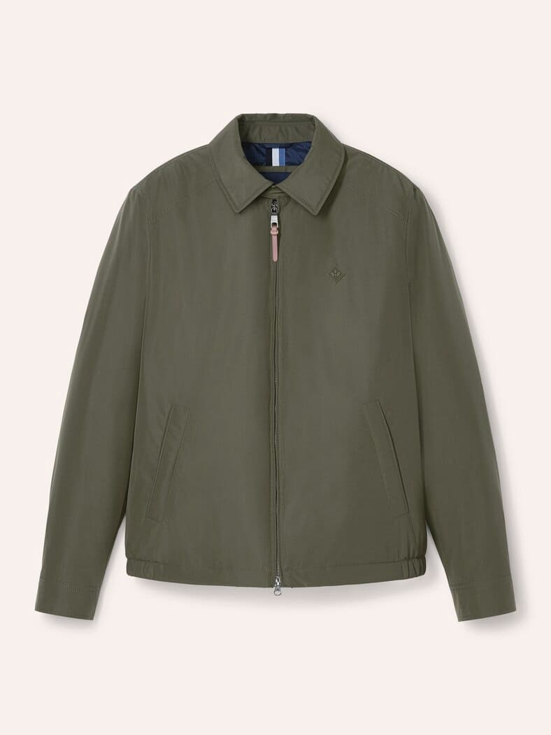 Wasserabw. Blouson aus Microfaser Oliv