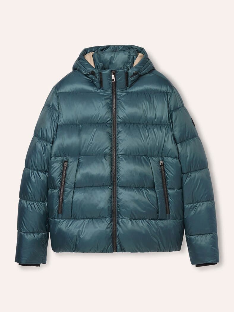 Leichte Steppjacke mit Thermozone Grün