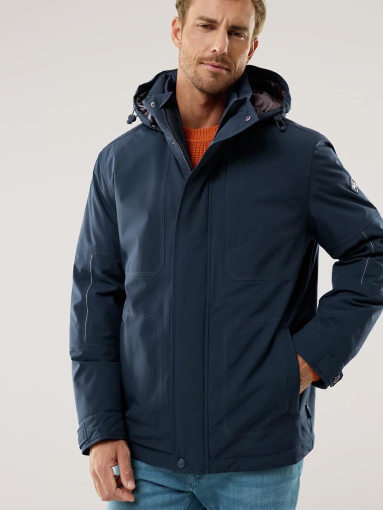 Aquastop Wetterjacke Marine