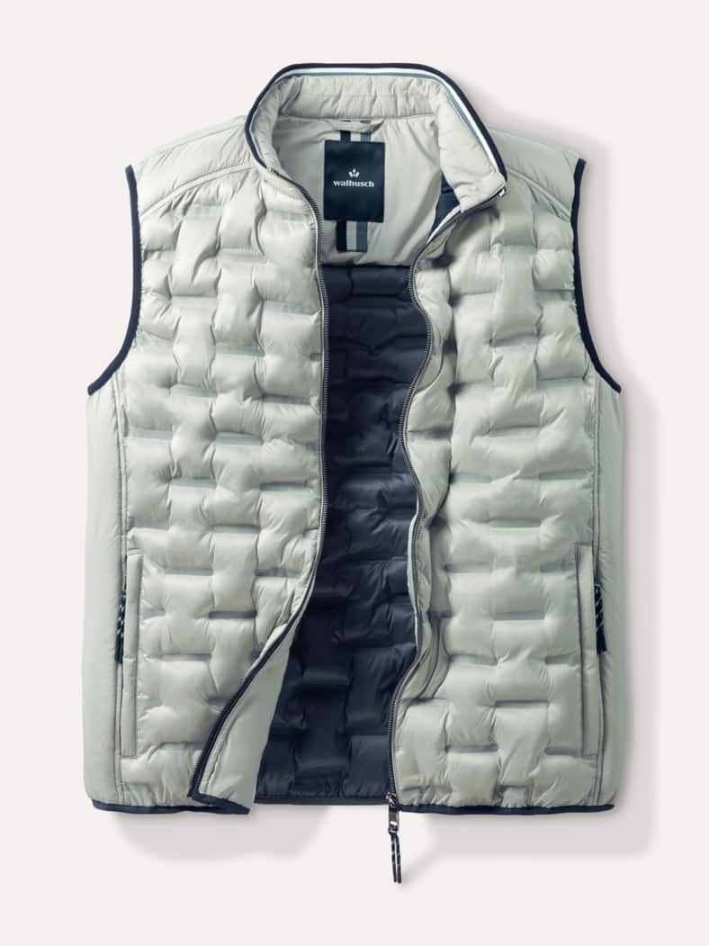 Klimakammern Leichtweste Ecru