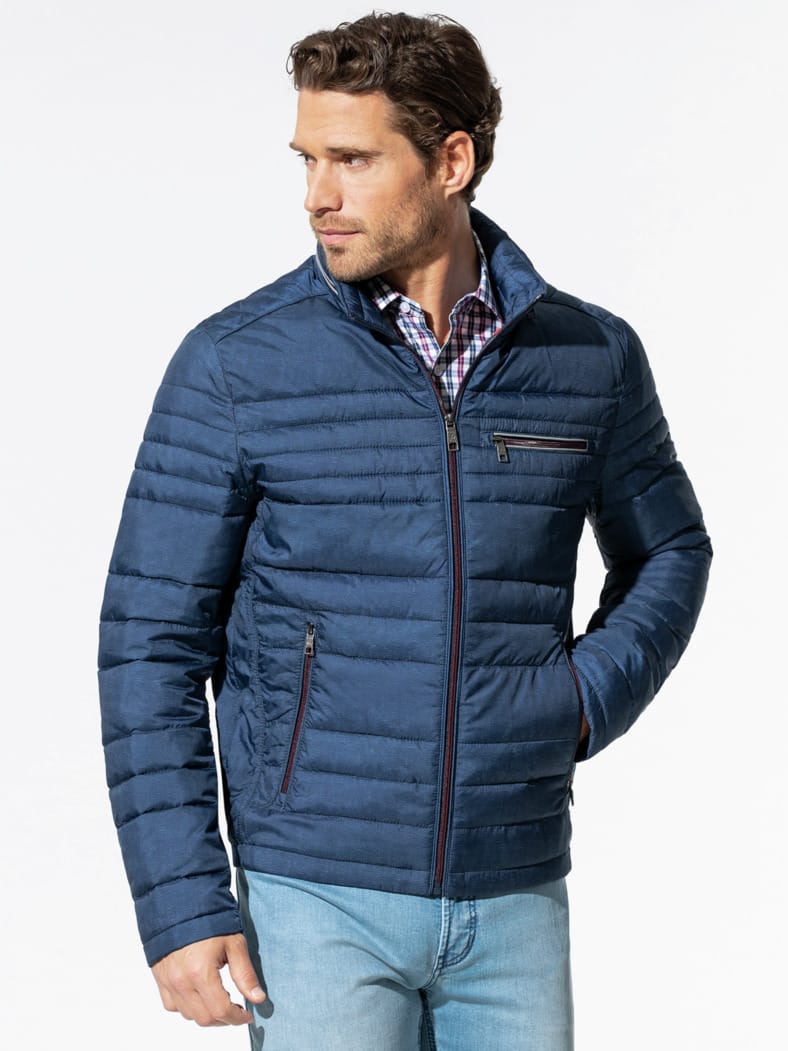 Microfaser Leichtjacke 2.0 Marine