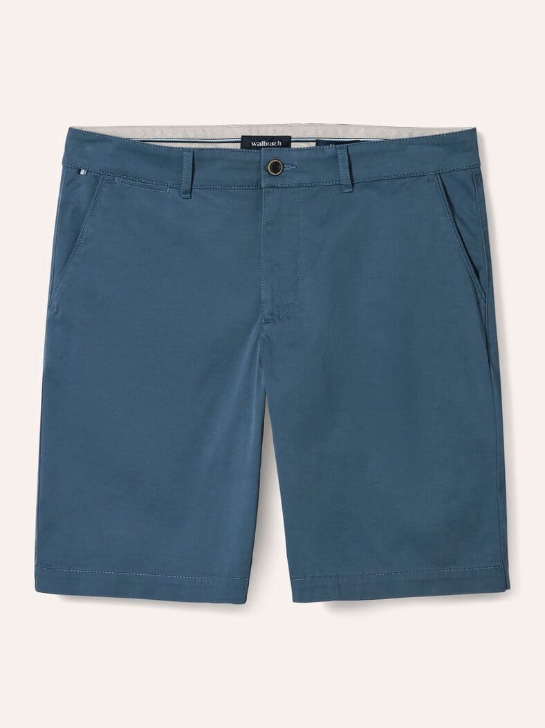 Chino Shorts Jeansblau