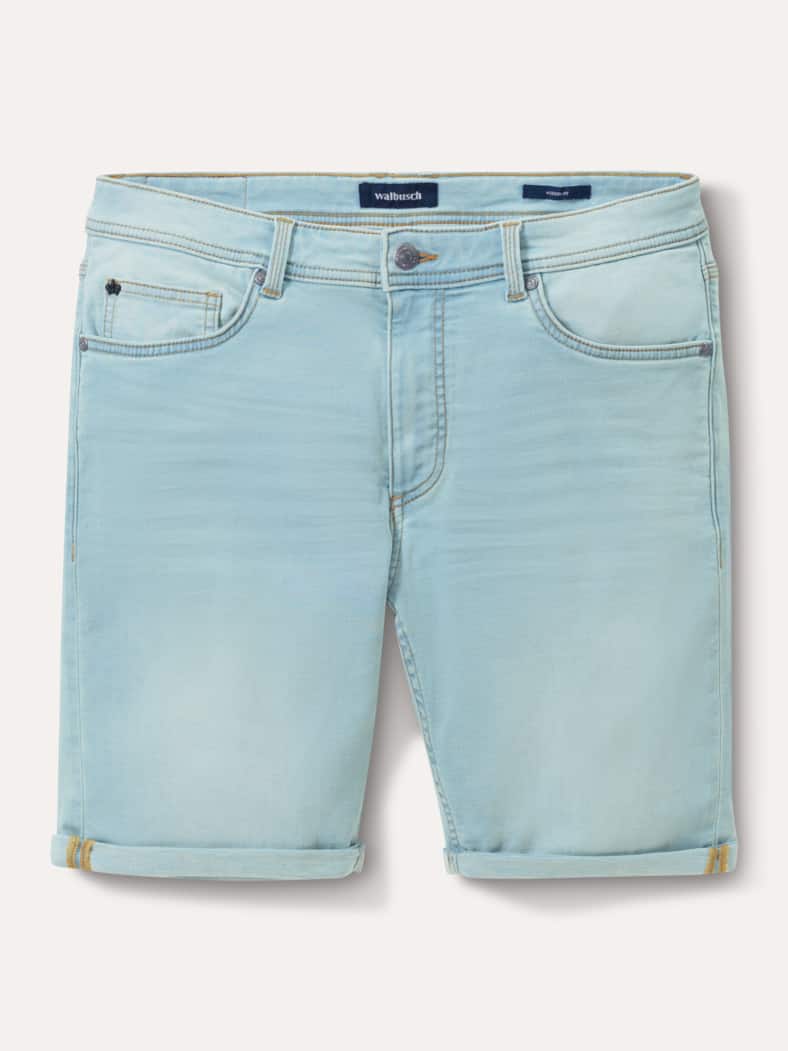 Jogger-Jeans Shorts Bleached