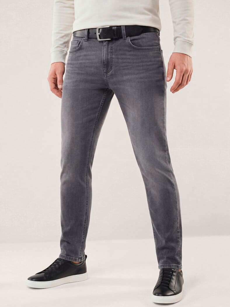 Jogger-Jeans Superstretch Grey