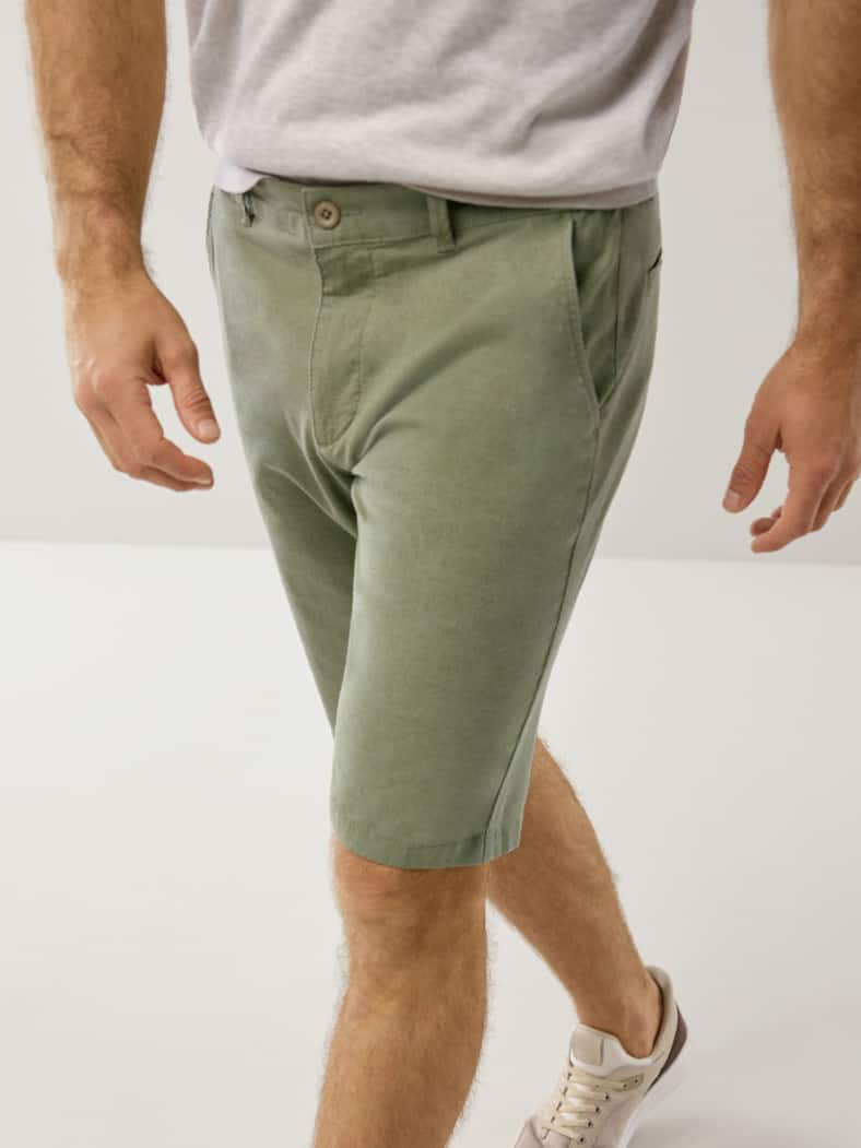 Leinen-Bermudas Frischekick Helloliv