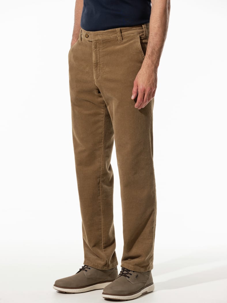 Thermo-Cord Chino Walnuss