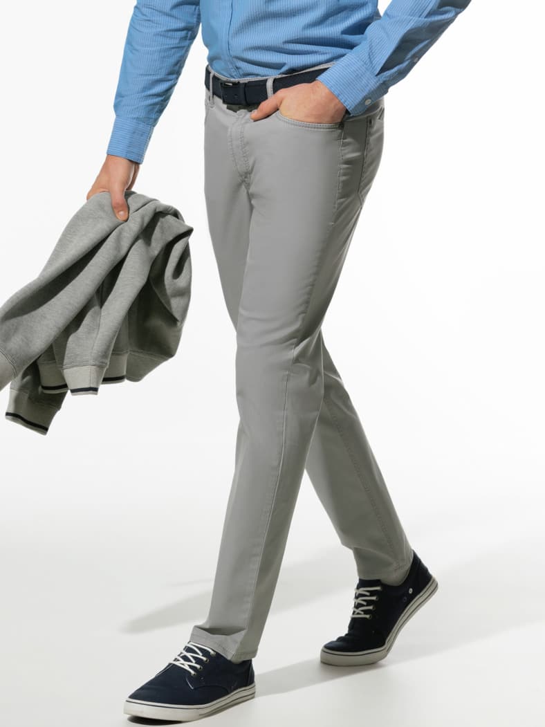 Klima Five-Pocket Hellgrau