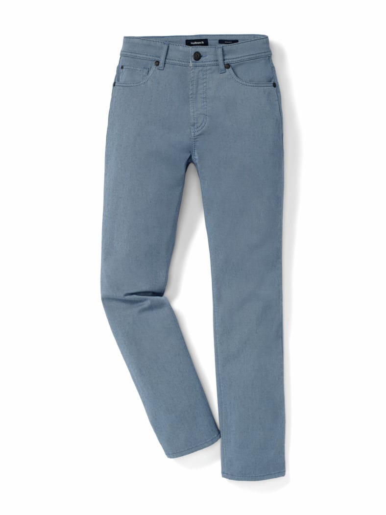 Jeans Sattlerstich Hellblau