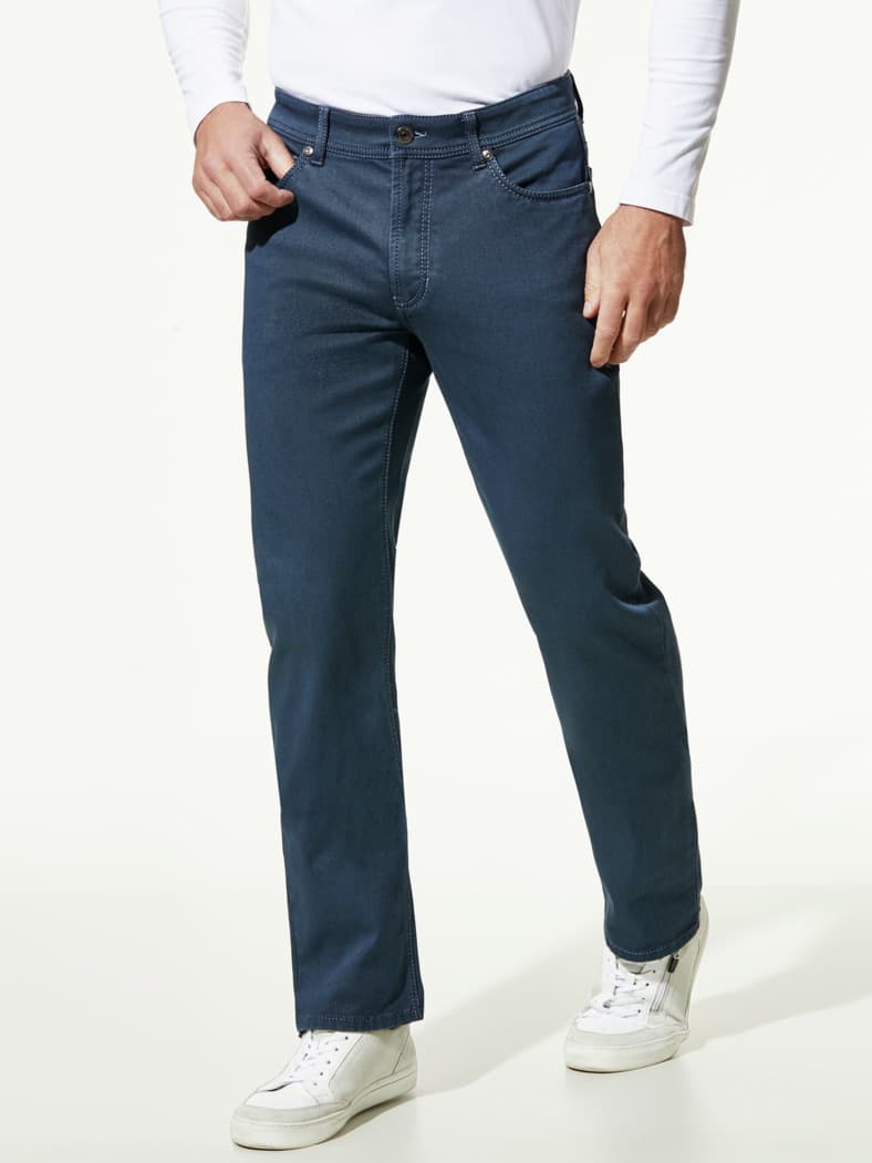 Jeans Sattlerstich Indigo