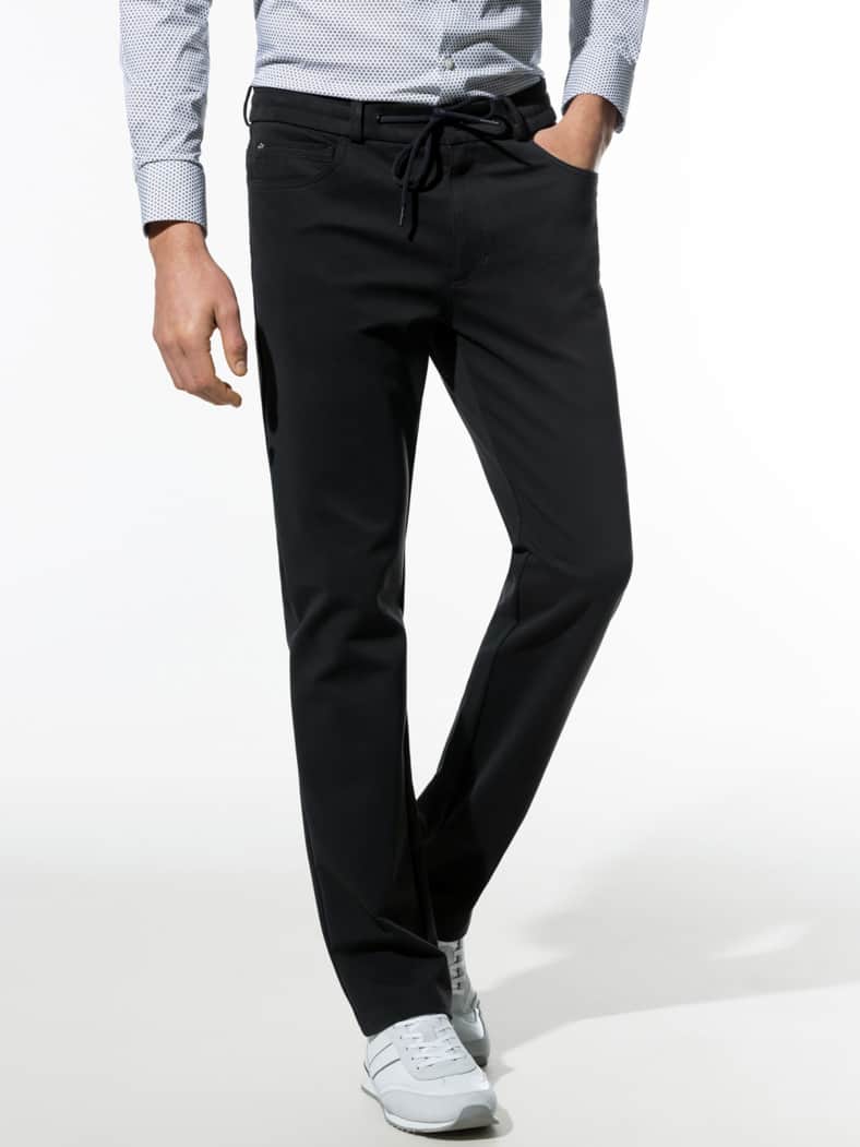 Five Pocket Stretch & Relax Schwarz